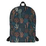 Mochila estampado de coral colores oscuros - El Rincón del Buzo