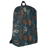 Mochila estampado de coral colores oscuros - El Rincón del Buzo