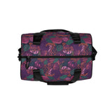 Bolsa deportiva estampado de coral morado - El Rincón del Buzo