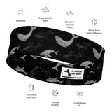 Diadema Ballenas negra