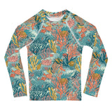 Rashguard Infantil Estampado de coral colores vivos - El Rincón del Buzo