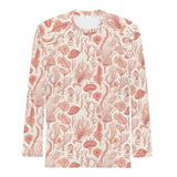 Rashguard hombre estampado de Coral Rojo - El Rincón del Buzo