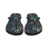 Chanclas estampado de coral colores oscuros - El Rincón del Buzo