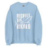 Sudadera Respect the Local Sharks Letras Blancas
