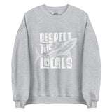 Sudadera Respect the Local Sharks Letras Blancas