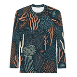 Rashguard hombre estampado de Coral Colores Oscuros - El Rincón del Buzo
