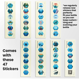 Botella de buceo Adventure + Pegatinas