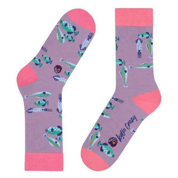 Calcetines Océano Rosa