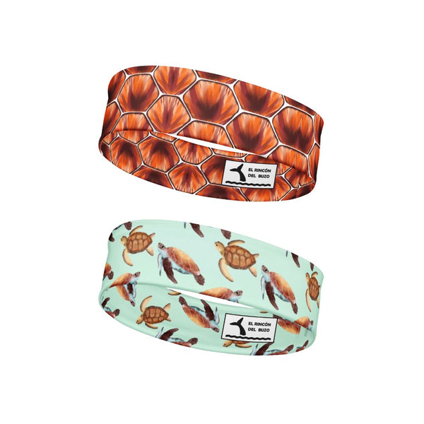 Pack 2 Diademas Tortuga