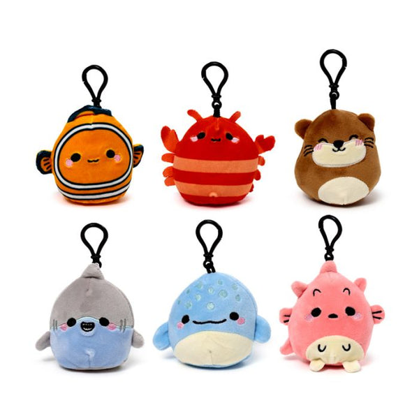 Llaveros Peluche Animales Marinos Adorables