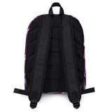 Mochila morada focas