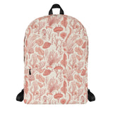 Mochila estampado de coral rojo - El Rincón del Buzo