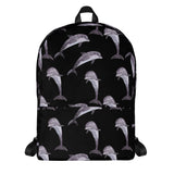 Mochila Negra Delfines