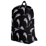 Mochila Negra Delfines