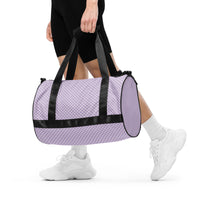 Bolsa deportiva Escama Sirena Morado