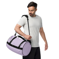 Bolsa deportiva Escama Sirena Morado