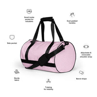 Bolsa deportiva Escama Sirena Rosa