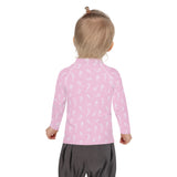 Rashguard Infantil Silueta Sirena Rosa