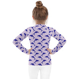 Rashguard Infantil Silueta Delfines