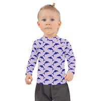 Rashguard Infantil Silueta Delfines