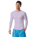 Rashguard Hombre Escama Sirena Morado