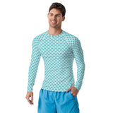 Rashguard Hombre Escama Sirena Azul