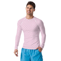 Rashguard Hombre Escama Sirena Rosa