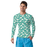 Rashguard Hombre Silueta Ballenas