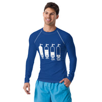 Rashguard Hombre Botellas Buceo