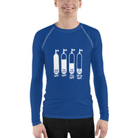 Rashguard Hombre Botellas Buceo