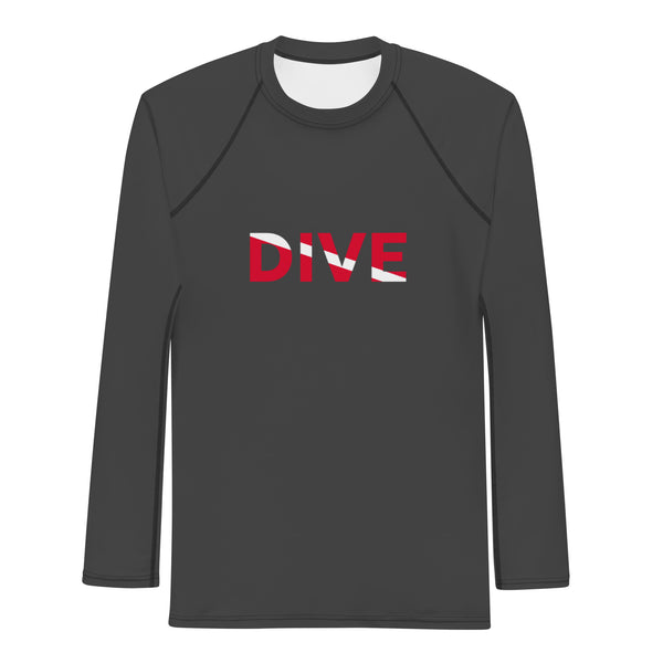 Rashguard Hombre Letras Dive