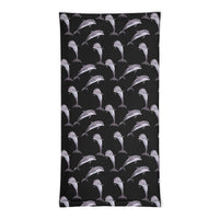 Braga de cuello negro delfines