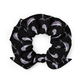 Scrunchie Negro Delfines