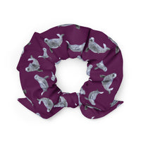 Scrunchie Morado Focas