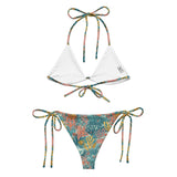 Bikini Tiras Coral Colores Vivos