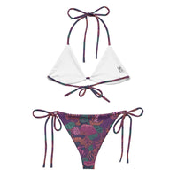 Bikini Tiras Coral Morado