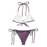 Bikini Tiras Coral Morado