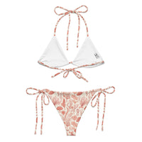 Bikini Tiras Coral Rojo