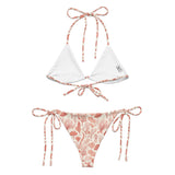 Bikini Tiras Coral Rojo