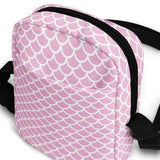 Bandolera Escamas Sirena Rosa