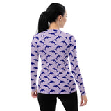 Rashguard Mujer Silueta Delfines