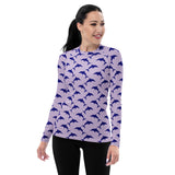 Rashguard Mujer Silueta Delfines