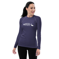 Rashguard Mujer Evolución Buceador