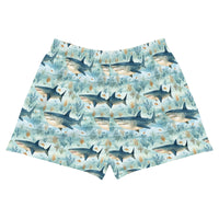 Shorts deporitvos de mujer tiburones