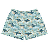 Shorts deporitvos de mujer tiburones