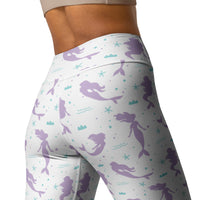 Leggings Silueta Sirena Morado