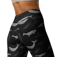 Leggings Ballenas Negros