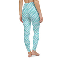 Leggings Escamas Sirena Azul