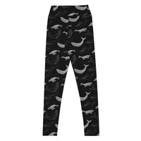 Leggings Ballenas Negros