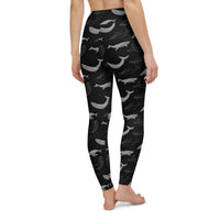 Leggings Ballenas Negros